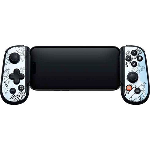 The Flinstones The Flintstones Tie Dye Print Backbone One for iPhone Game Controller Skin